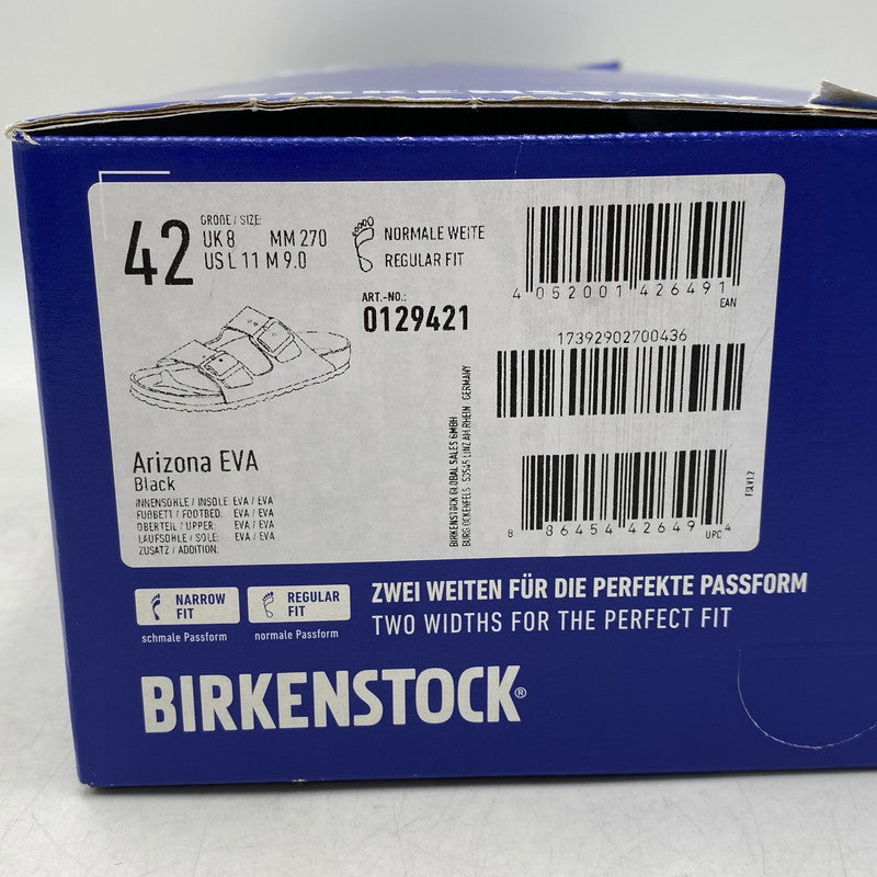 【中古品】【メンズ】 BIRKENSTOCK ビルケンシュトック 0129421 ARIZONA EVA アリゾナ EVA サンダル 靴 164-260803-yn-05-izu サイズ：27cm カラー：ブラック 万代Net店