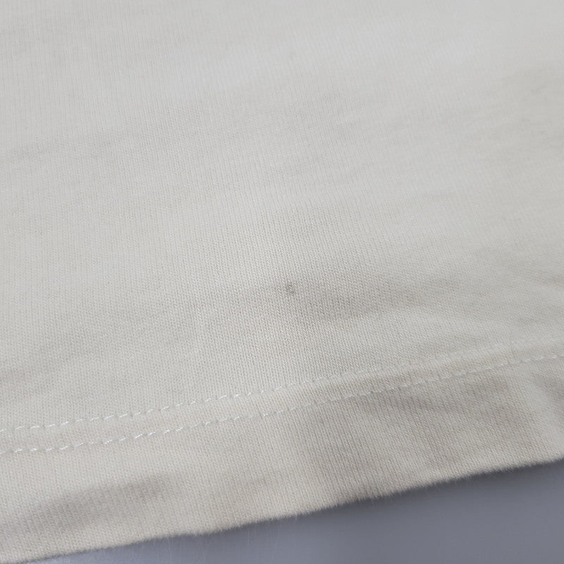 【中古品】【メンズ】 FEAR OF GOD ESSENTIALS フィア オブ ゴッド エッセンシャルズ RUBBER CENTER LOGO ラバー センター ロゴ L S TEE ロングスリーブ Tシャツ トップス 長袖 142-260802-ya-01-izu サイズ：XL カラー：ベージュ 万代Net店