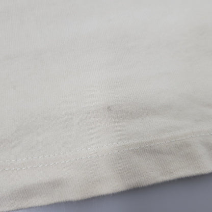 【中古品】【メンズ】 FEAR OF GOD ESSENTIALS フィア オブ ゴッド エッセンシャルズ RUBBER CENTER LOGO ラバー センター ロゴ L S TEE ロングスリーブ Tシャツ トップス 長袖 142-260802-ya-01-izu サイズ：XL カラー：ベージュ 万代Net店
