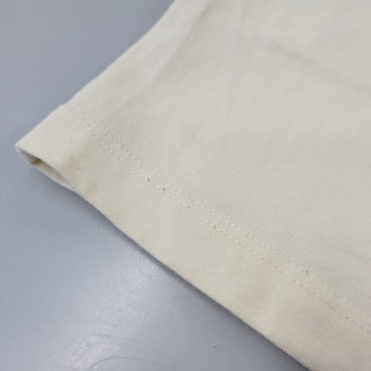 【中古品】【メンズ】 FEAR OF GOD ESSENTIALS フィア オブ ゴッド エッセンシャルズ RUBBER CENTER LOGO ラバー センター ロゴ L S TEE ロングスリーブ Tシャツ トップス 長袖 142-260802-ya-01-izu サイズ：XL カラー：ベージュ 万代Net店