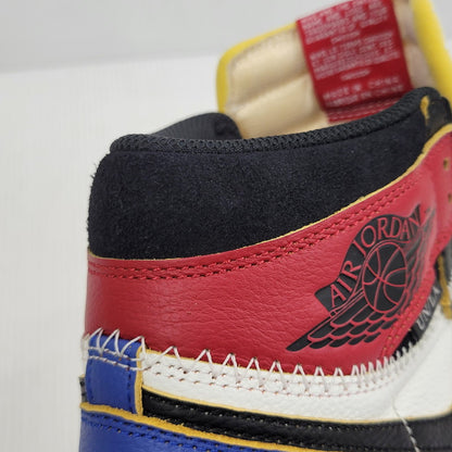 【中古美品】【メンズ】 NIKE ナイキ × FRAGMENT DESIGN フラグメントデザイン × UNION ユニオン AIR JORDAN 1 RTR HI OG SP IO7847-002 エアジョーダン スニーカー 靴 160-260729-as-24-izu サイズ：27.5cm カラー：BLACK/WHITE-VARSITY RED 万代Net店