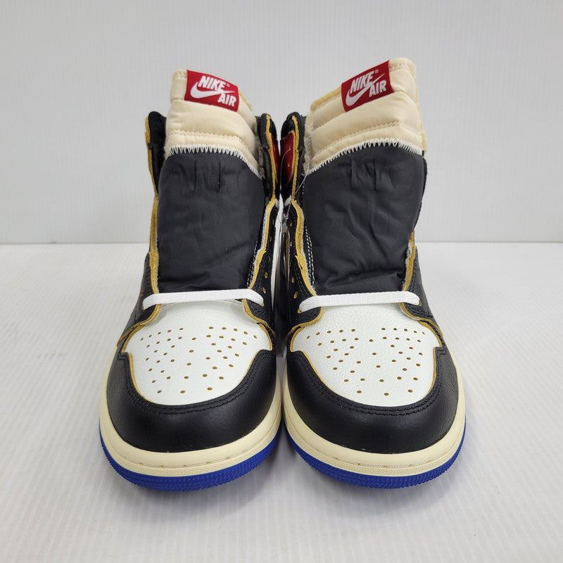 【中古美品】【メンズ】 NIKE ナイキ × FRAGMENT DESIGN フラグメントデザイン × UNION ユニオン AIR JORDAN 1 RTR HI OG SP IO7847-002 エアジョーダン スニーカー 靴 160-260729-as-24-izu サイズ：27.5cm カラー：BLACK/WHITE-VARSITY RED 万代Net店