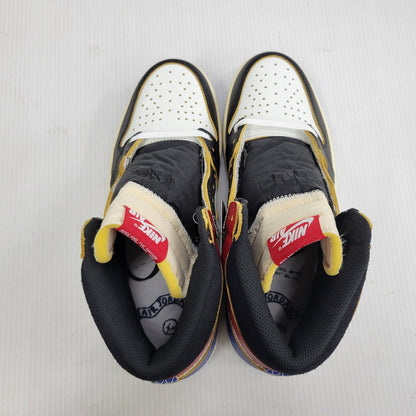 【中古美品】【メンズ】 NIKE ナイキ × FRAGMENT DESIGN フラグメントデザイン × UNION ユニオン AIR JORDAN 1 RTR HI OG SP IO7847-002 エアジョーダン スニーカー 靴 160-260729-as-24-izu サイズ：27.5cm カラー：BLACK/WHITE-VARSITY RED 万代Net店
