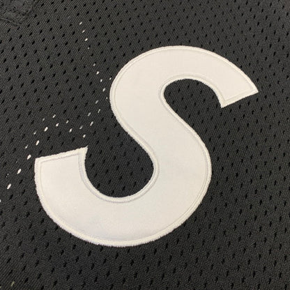 【中古品】【メンズ】 SUPREME シュプリーム 25SS S LOGO BASEBALL HENLEY ロゴ ベースボール ヘンリー トップス 半袖 149-260730-cs-01-izu サイズ：L カラー：ブラック 万代Net店