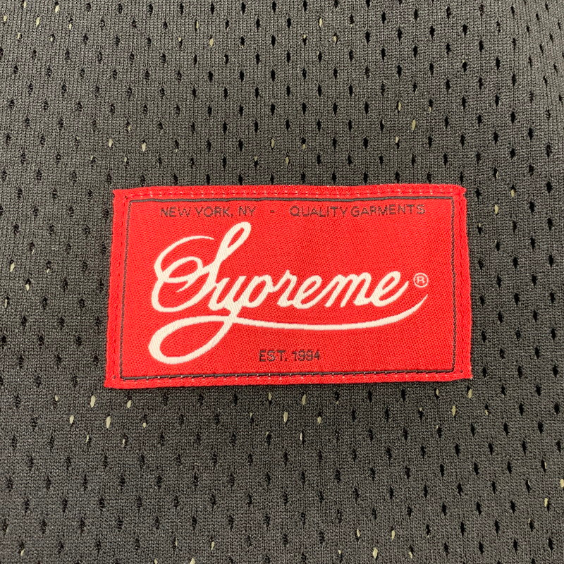 【中古品】【メンズ】 SUPREME シュプリーム 25SS S LOGO BASEBALL HENLEY ロゴ ベースボール ヘンリー トップス 半袖 149-260730-cs-01-izu サイズ：L カラー：ブラック 万代Net店
