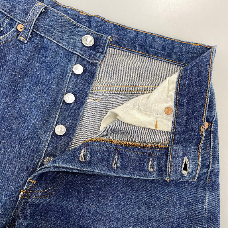 【中古品】【メンズ】 LEVI'S リーバイス 刻印555 501 DENINM PANTS デニム パンツ ボトムス ズボン 157-260730-cs-05-izu サイズ：W30 L36 カラー：インディゴ 万代Net店
