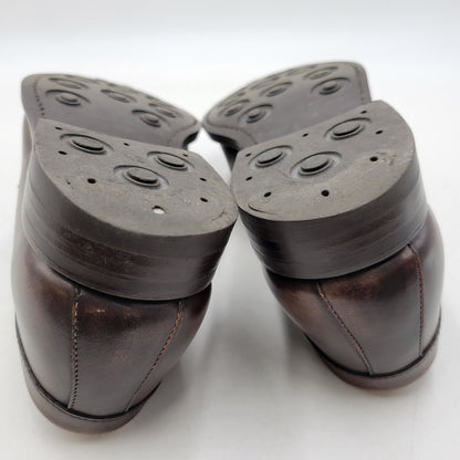 【中古品】【メンズ/レディース】 BERWICK バーウィック COIN LOAFER 9628 コインローファー シューズ 靴 164-260802-as-11-izu サイズ：3 1/8 カラー：ブラウン 万代Net店