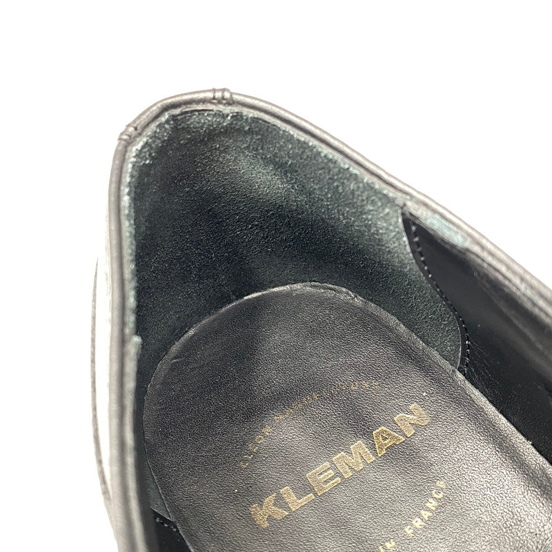【中古品】【メンズ/レディース】 KLEMAN クレマン 2049 TYROLEAN SHOES チロリアン シューズ 靴 164-260803-yn-04-izu サイズ：39 カラー：ブラック 万代Net店