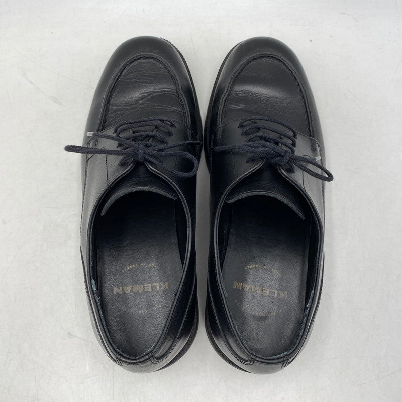 【中古品】【メンズ/レディース】 KLEMAN クレマン 2049 TYROLEAN SHOES チロリアン シューズ 靴 164-260803-yn-04-izu サイズ：39 カラー：ブラック 万代Net店