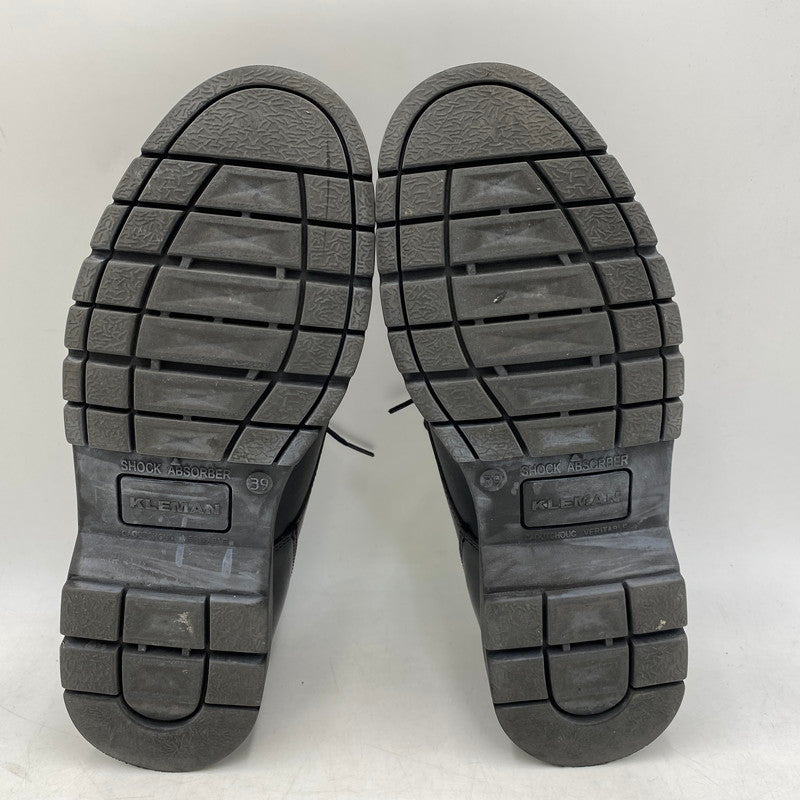 【中古品】【メンズ/レディース】 KLEMAN クレマン 2049 TYROLEAN SHOES チロリアン シューズ 靴 164-260803-yn-04-izu サイズ：39 カラー：ブラック 万代Net店