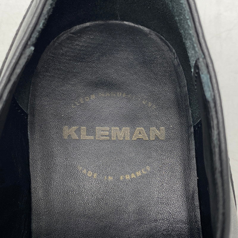 【中古品】【メンズ/レディース】 KLEMAN クレマン 2049 TYROLEAN SHOES チロリアン シューズ 靴 164-260803-yn-04-izu サイズ：39 カラー：ブラック 万代Net店