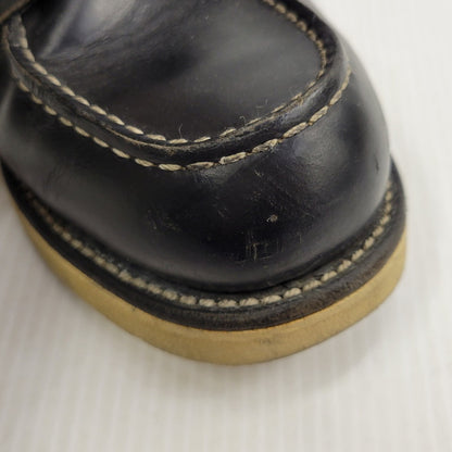 【中古品】【メンズ】 RED WING レッドウィング IRISH SETTER 6-INCH MOC-TOE 8179 刺繍羽タグ アイリッシュセッター 6インチ モック トゥ ブーツ 靴 USA製 164-260729-as-16-izu サイズ：6 1/2E カラー：ブラック 万代Net店