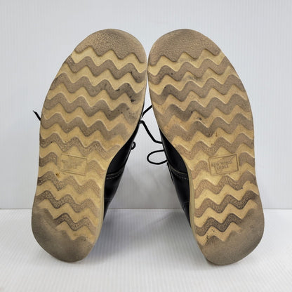 【中古品】【メンズ】 RED WING レッドウィング IRISH SETTER 6-INCH MOC-TOE 8179 刺繍羽タグ アイリッシュセッター 6インチ モック トゥ ブーツ 靴 USA製 164-260729-as-16-izu サイズ：6 1/2E カラー：ブラック 万代Net店
