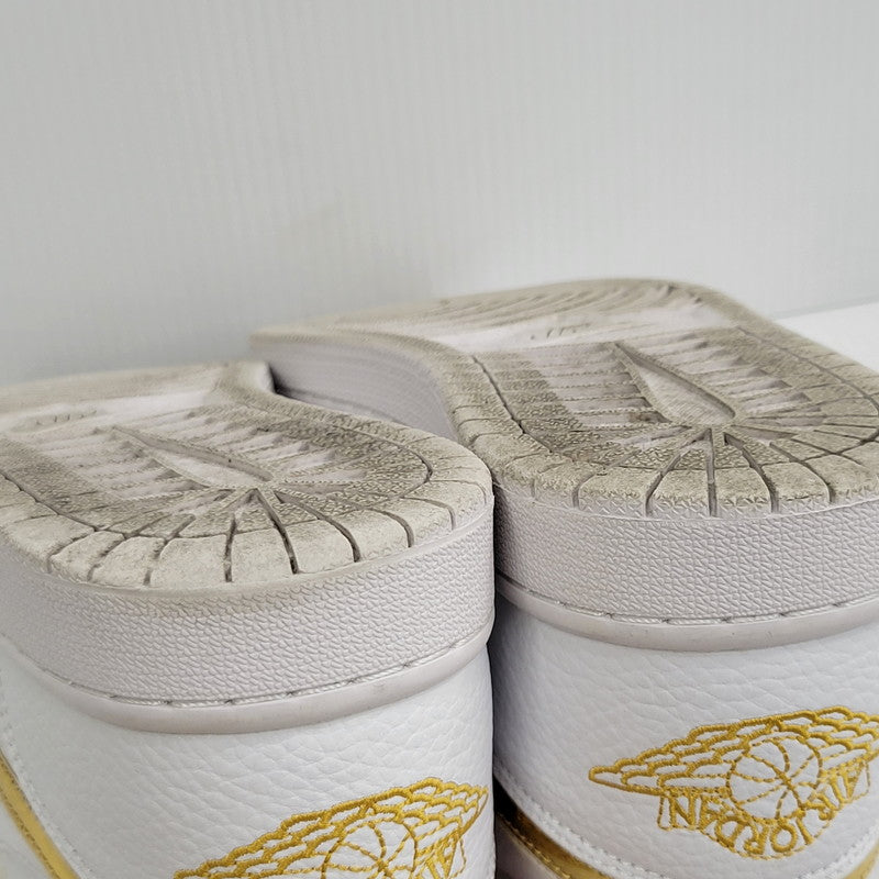 【中古品】【メンズ】 NIKE ナイキ AIR JORDAN 1 LOW SE CZ4776-100 エア ジョーダン 1 ロー SE スニーカー 靴 160-260729-as-20-izu サイズ：28.5cm カラー：WHITE/METALLIC GOLD-WHITE 万代Net店