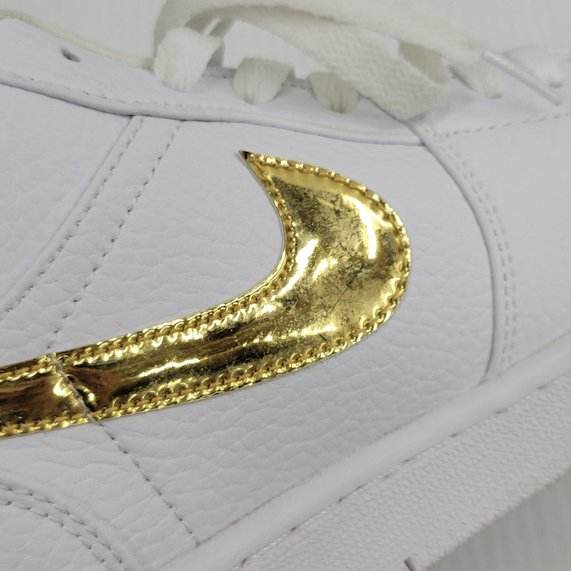 【中古品】【メンズ】 NIKE ナイキ AIR JORDAN 1 LOW SE CZ4776-100 エア ジョーダン 1 ロー SE スニーカー 靴 160-260729-as-20-izu サイズ：28.5cm カラー：WHITE/METALLIC GOLD-WHITE 万代Net店