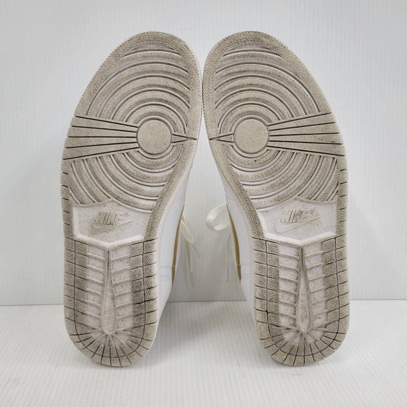 【中古品】【メンズ】 NIKE ナイキ AIR JORDAN 1 LOW SE CZ4776-100 エア ジョーダン 1 ロー SE スニーカー 靴 160-260729-as-20-izu サイズ：28.5cm カラー：WHITE/METALLIC GOLD-WHITE 万代Net店