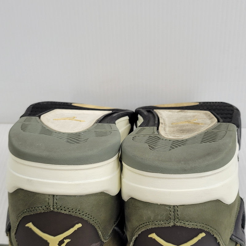 【中古品】【メンズ】 NIKE ナイキ AIR JORDAN 4 RETRO SE CRAFT FB9927-200 エア ジョーダン 4 レトロ SE クラフト スニーカー 靴 160-260729-as-19-izu サイズ：27.5cm カラー：MEDIUM OLIVE/PALE VANILLA 万代Net店