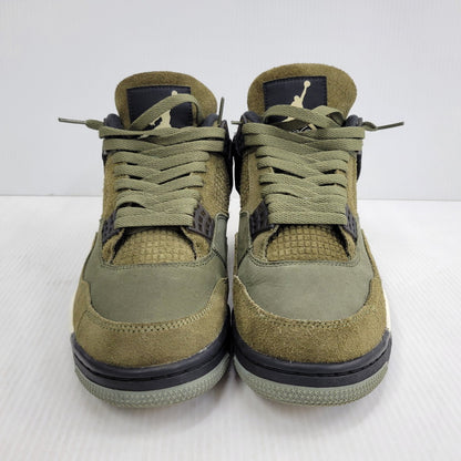 【中古品】【メンズ】 NIKE ナイキ AIR JORDAN 4 RETRO SE CRAFT FB9927-200 エア ジョーダン 4 レトロ SE クラフト スニーカー 靴 160-260729-as-19-izu サイズ：27.5cm カラー：MEDIUM OLIVE/PALE VANILLA 万代Net店