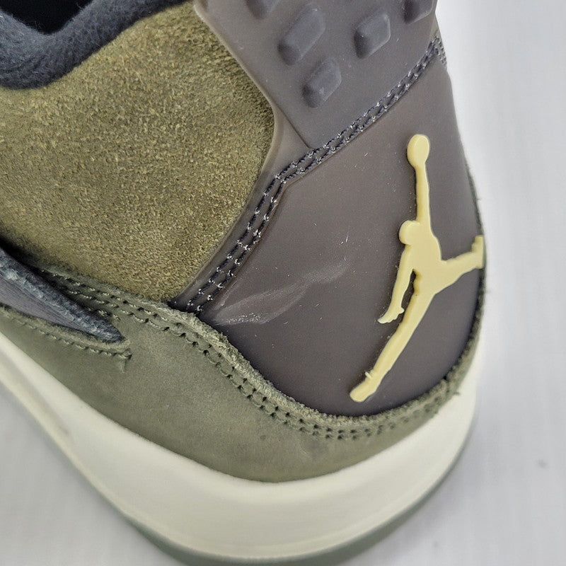【中古品】【メンズ】 NIKE ナイキ AIR JORDAN 4 RETRO SE CRAFT FB9927-200 エア ジョーダン 4 レトロ SE クラフト スニーカー 靴 160-260729-as-19-izu サイズ：27.5cm カラー：MEDIUM OLIVE/PALE VANILLA 万代Net店