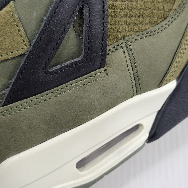 【中古品】【メンズ】 NIKE ナイキ AIR JORDAN 4 RETRO SE CRAFT FB9927-200 エア ジョーダン 4 レトロ SE クラフト スニーカー 靴 160-260729-as-19-izu サイズ：27.5cm カラー：MEDIUM OLIVE/PALE VANILLA 万代Net店