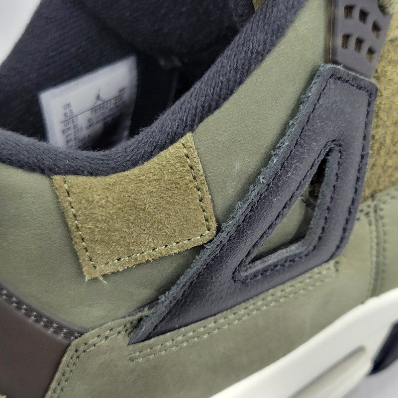 【中古品】【メンズ】 NIKE ナイキ AIR JORDAN 4 RETRO SE CRAFT FB9927-200 エア ジョーダン 4 レトロ SE クラフト スニーカー 靴 160-260729-as-19-izu サイズ：27.5cm カラー：MEDIUM OLIVE/PALE VANILLA 万代Net店
