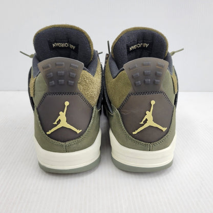 【中古品】【メンズ】 NIKE ナイキ AIR JORDAN 4 RETRO SE CRAFT FB9927-200 エア ジョーダン 4 レトロ SE クラフト スニーカー 靴 160-260729-as-19-izu サイズ：27.5cm カラー：MEDIUM OLIVE/PALE VANILLA 万代Net店