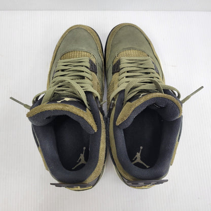 【中古品】【メンズ】 NIKE ナイキ AIR JORDAN 4 RETRO SE CRAFT FB9927-200 エア ジョーダン 4 レトロ SE クラフト スニーカー 靴 160-260729-as-19-izu サイズ：27.5cm カラー：MEDIUM OLIVE/PALE VANILLA 万代Net店