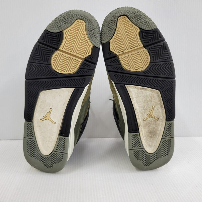 【中古品】【メンズ】 NIKE ナイキ AIR JORDAN 4 RETRO SE CRAFT FB9927-200 エア ジョーダン 4 レトロ SE クラフト スニーカー 靴 160-260729-as-19-izu サイズ：27.5cm カラー：MEDIUM OLIVE/PALE VANILLA 万代Net店