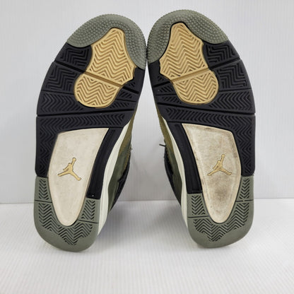 【中古品】【メンズ】 NIKE ナイキ AIR JORDAN 4 RETRO SE CRAFT FB9927-200 エア ジョーダン 4 レトロ SE クラフト スニーカー 靴 160-260729-as-19-izu サイズ：27.5cm カラー：MEDIUM OLIVE/PALE VANILLA 万代Net店
