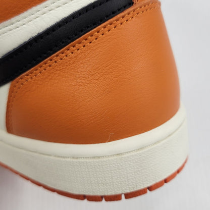 【中古品】【メンズ】 NIKE ナイキ AIR JORDAN 1 RETRO HIGH OG DZ5485-008 エア ジョーダン 1 レトロ ハイ OG スニーカー 靴 160-260729-as-21-izu サイズ：27.5cm カラー：BLACK/BLACK-SAIL-STARFISH 万代Net店