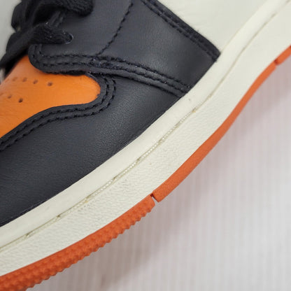 【中古品】【メンズ】 NIKE ナイキ AIR JORDAN 1 RETRO HIGH OG DZ5485-008 エア ジョーダン 1 レトロ ハイ OG スニーカー 靴 160-260729-as-21-izu サイズ：27.5cm カラー：BLACK/BLACK-SAIL-STARFISH 万代Net店