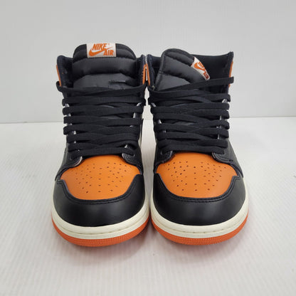 【中古品】【メンズ】 NIKE ナイキ AIR JORDAN 1 RETRO HIGH OG DZ5485-008 エア ジョーダン 1 レトロ ハイ OG スニーカー 靴 160-260729-as-21-izu サイズ：27.5cm カラー：BLACK/BLACK-SAIL-STARFISH 万代Net店