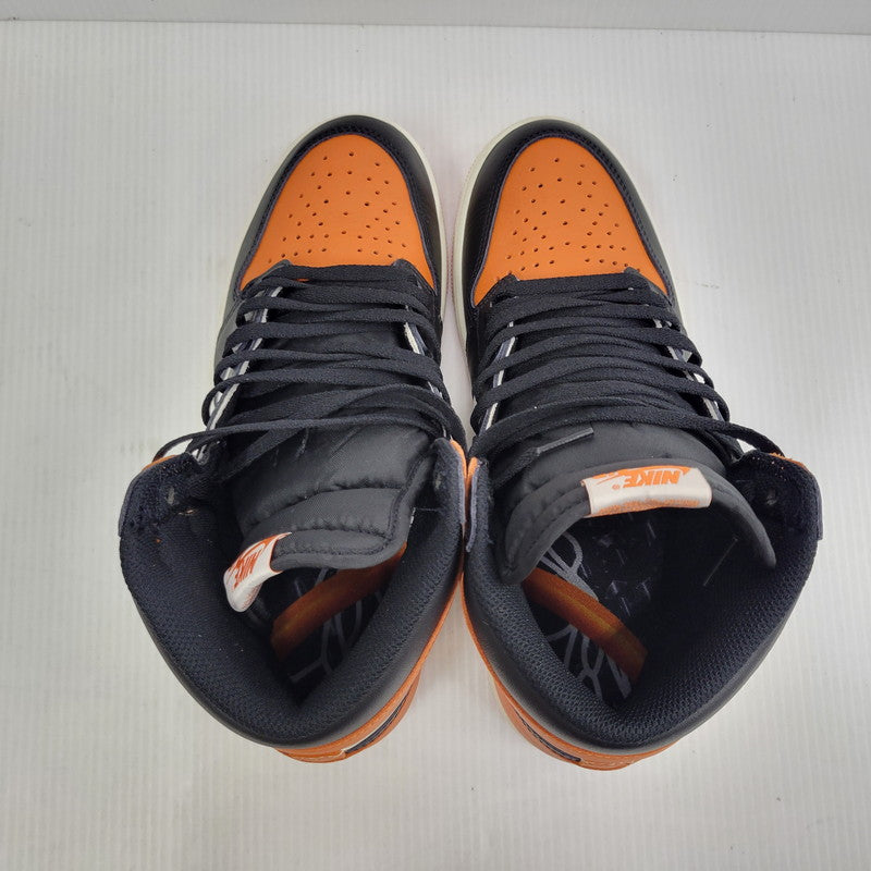 【中古品】【メンズ】 NIKE ナイキ AIR JORDAN 1 RETRO HIGH OG DZ5485-008 エア ジョーダン 1 レトロ ハイ OG スニーカー 靴 160-260729-as-21-izu サイズ：27.5cm カラー：BLACK/BLACK-SAIL-STARFISH 万代Net店