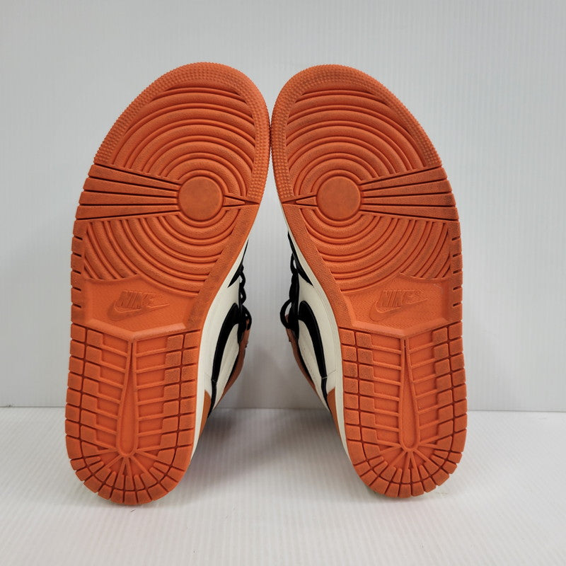 【中古品】【メンズ】 NIKE ナイキ AIR JORDAN 1 RETRO HIGH OG DZ5485-008 エア ジョーダン 1 レトロ ハイ OG スニーカー 靴 160-260729-as-21-izu サイズ：27.5cm カラー：BLACK/BLACK-SAIL-STARFISH 万代Net店