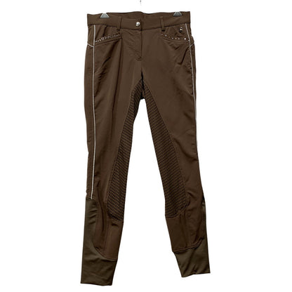 【中古品】【レディース】 HV POLO FULLGRIP CULOTTES 41359 フルグリップ キュロット 乗馬用 171-260802-as-15-izu サイズ：38 カラー：ブラウン 万代Net店