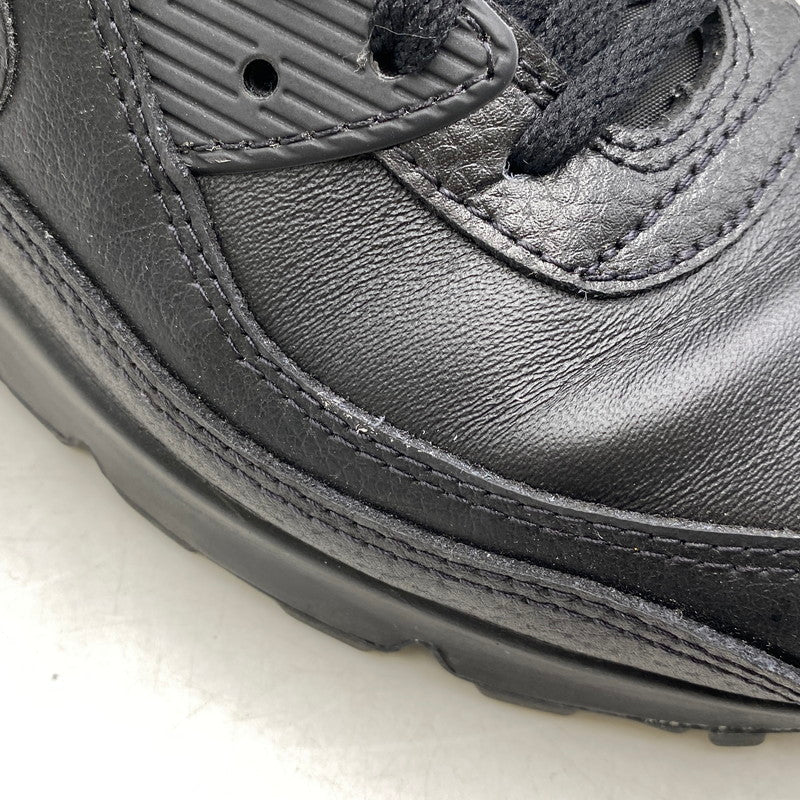 【中古品】【メンズ】 NIKE ナイキ CZ5594-001 AIR MAX 90 LEATHER エア マックス 90 レザー スニーカー シューズ 靴 160-260803-yn-02-izu サイズ：26.0cm カラー：ブラック 万代Net店
