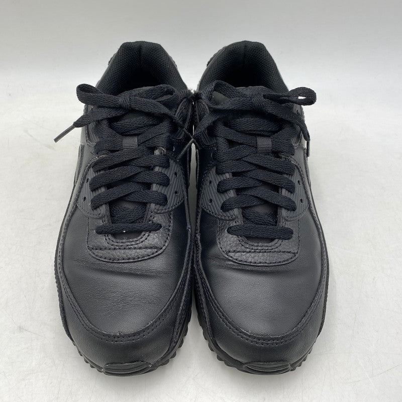 【中古品】【メンズ】 NIKE ナイキ CZ5594-001 AIR MAX 90 LEATHER エア マックス 90 レザー スニーカー シューズ 靴 160-260803-yn-02-izu サイズ：26.0cm カラー：ブラック 万代Net店