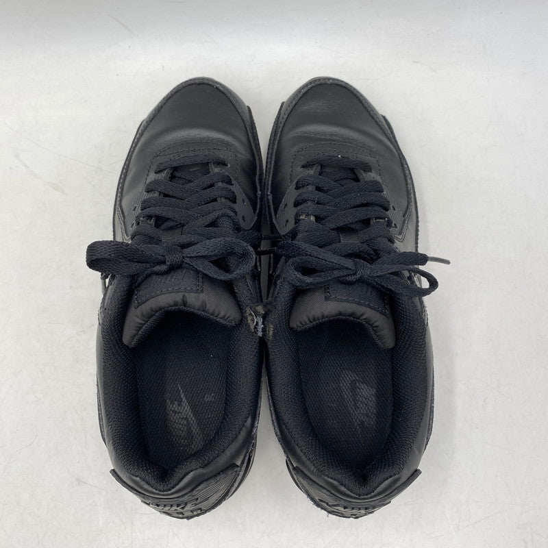【中古品】【メンズ】 NIKE ナイキ CZ5594-001 AIR MAX 90 LEATHER エア マックス 90 レザー スニーカー シューズ 靴 160-260803-yn-02-izu サイズ：26.0cm カラー：ブラック 万代Net店