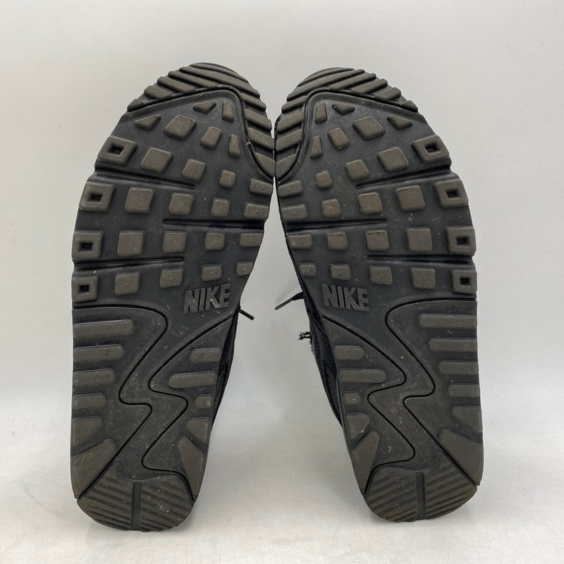 【中古品】【メンズ】 NIKE ナイキ CZ5594-001 AIR MAX 90 LEATHER エア マックス 90 レザー スニーカー シューズ 靴 160-260803-yn-02-izu サイズ：26.0cm カラー：ブラック 万代Net店