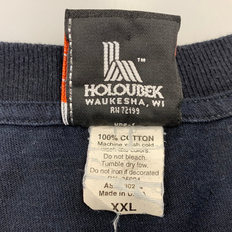 【中古品】【メンズ】 HARLEY DAVIDSON ハーレーダビッドソン BAHAMAS POCKET S/S TEE バハマ ポケット 半袖Tシャツ USA製 c2006 146-260803-as-02-izu サイズ：2X カラー：ネイビー系 万代Net店