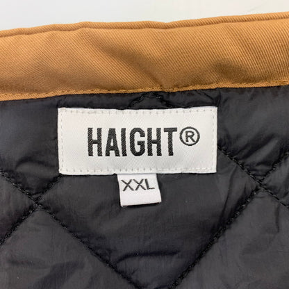 【中古品】【メンズ】 HAIGHT ヘイト WORKERS VEST ワーカーズベスト 142-260802-as-18-izu サイズ：XXL カラー：ブラウン 万代Net店