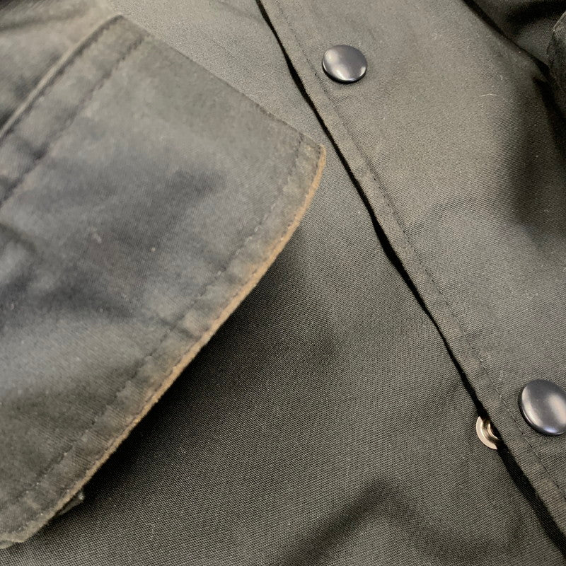 【中古品】【メンズ】 MUSTARD WORKERS マスタードワーカーズ LOGO COACH JACKET ロゴ コーチジャケット 刺繍 145-260802-as-16-izu サイズ：2XL カラー：ブラック 万代Net店