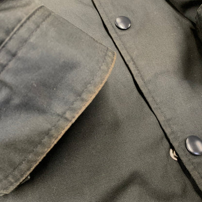 【中古品】【メンズ】 MUSTARD WORKERS マスタードワーカーズ LOGO COACH JACKET ロゴ コーチジャケット 刺繍 145-260802-as-16-izu サイズ：2XL カラー：ブラック 万代Net店