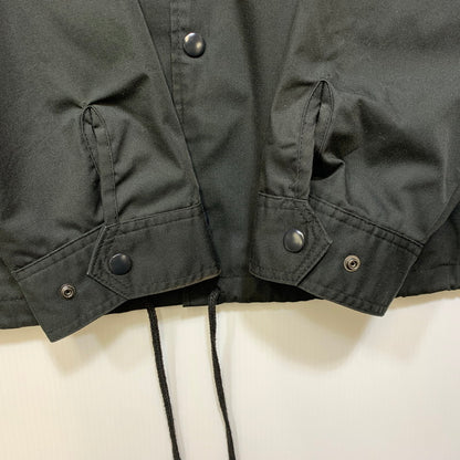 【中古品】【メンズ】 MUSTARD WORKERS マスタードワーカーズ LOGO COACH JACKET ロゴ コーチジャケット 刺繍 145-260802-as-16-izu サイズ：2XL カラー：ブラック 万代Net店