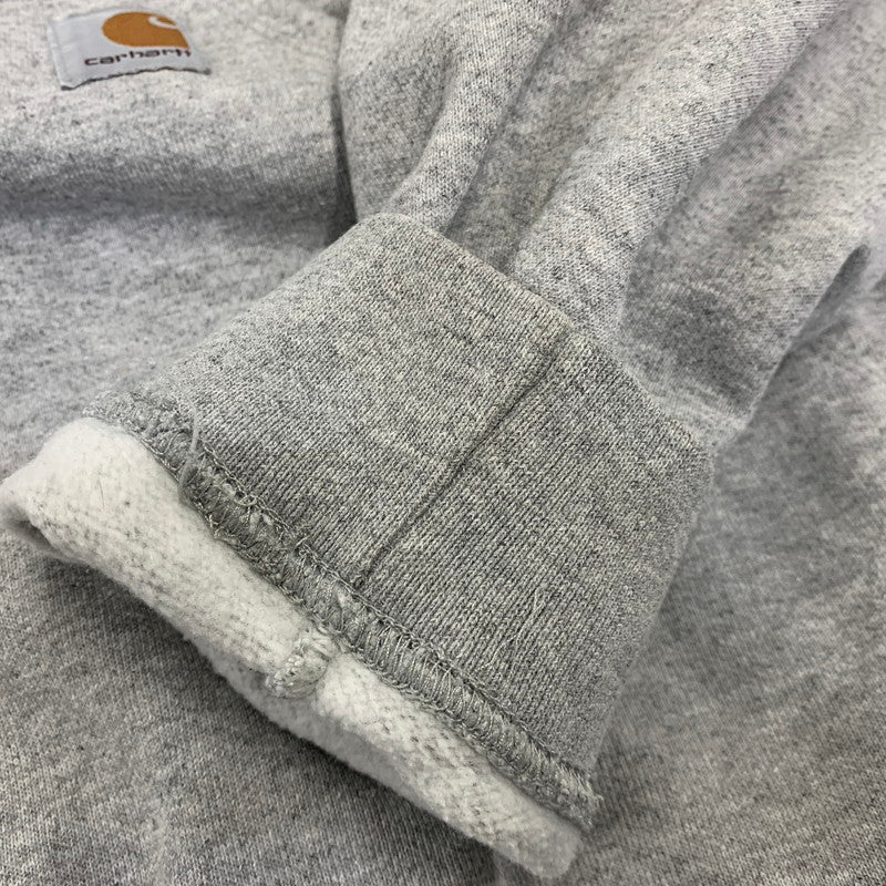 【中古品】【メンズ】 Carhartt カーハート HOODED PULLOVER MIDWEIGHT SWEATSHIRT K121-HGY フーデッド プルオーバー ミッドウェイト スウェットシャツ パーカー 147-260802-as-14-izu サイズ：XL カラー：グレー 万代Net店