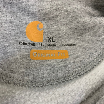 【中古品】【メンズ】 Carhartt カーハート HOODED PULLOVER MIDWEIGHT SWEATSHIRT K121-HGY フーデッド プルオーバー ミッドウェイト スウェットシャツ パーカー 147-260802-as-14-izu サイズ：XL カラー：グレー 万代Net店