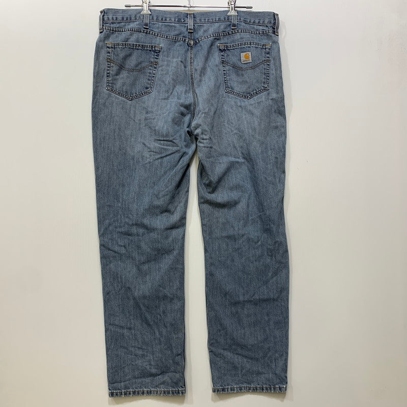 【中古品】【メンズ】 Carhartt カーハート RELAXED FIT DENIM PANTS 101483-968 リラックスフィット デニムパンツ ジーンズ メキシコ製 157-260802-as-19-izu サイズ：42×34 カラー：インディゴ 万代Net店