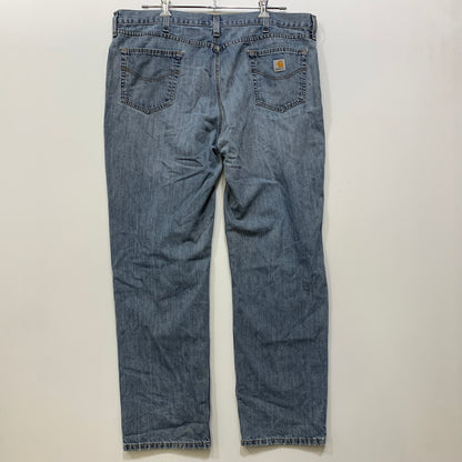 【中古品】【メンズ】 Carhartt カーハート RELAXED FIT DENIM PANTS 101483-968 リラックスフィット デニムパンツ ジーンズ メキシコ製 157-260802-as-19-izu サイズ：42×34 カラー：インディゴ 万代Net店