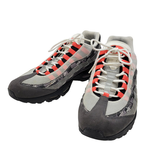 【中古品】【メンズ】 NIKE ナイキ × ATMOS アトモス AIR MAX 95 AQ0925-002 "RED WE LOVE NIKE" エアマックス 95 スニーカー シューズ 靴 160-260731-ay-03-izu サイズ：30cm カラー：BLACK/BRIGHT CRIMSON 万代Net店