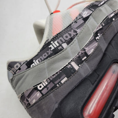 【中古品】【メンズ】 NIKE ナイキ × ATMOS アトモス AIR MAX 95 AQ0925-002 "RED WE LOVE NIKE" エアマックス 95 スニーカー シューズ 靴 160-260731-ay-03-izu サイズ：30cm カラー：BLACK/BRIGHT CRIMSON 万代Net店